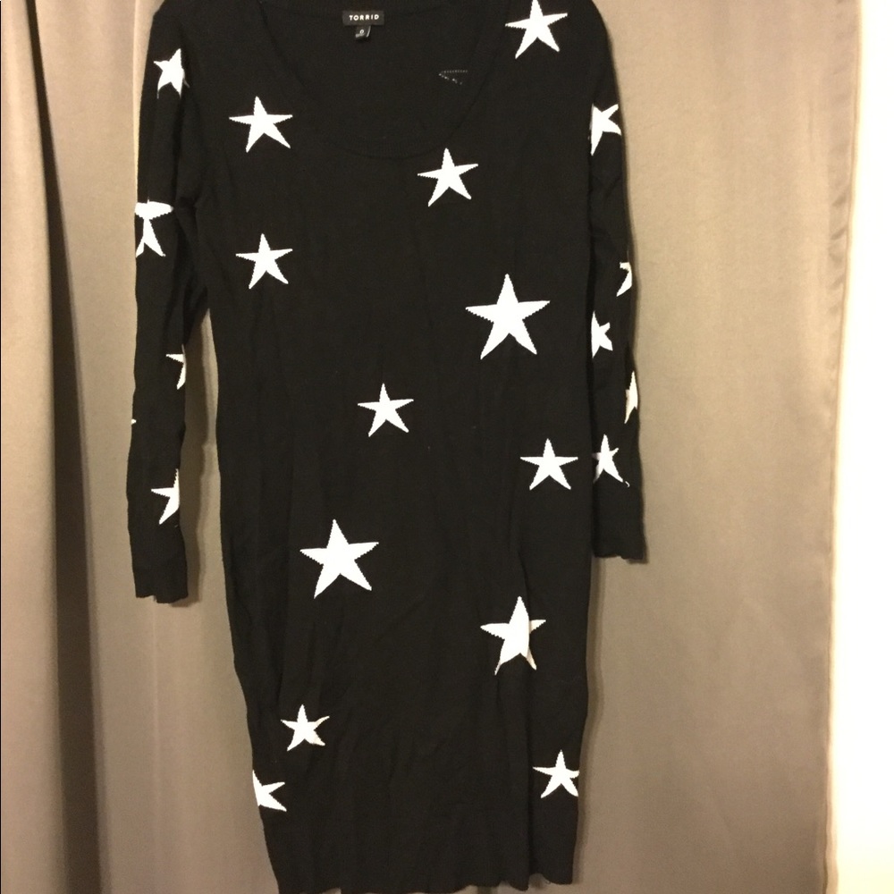 Star Sweater Dress